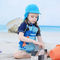 Van de Emmerhoeden UPF 50+ van blauwe Kleuren Regelbare Kinderen de Zonbescherming