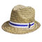 OEM Natuurlijk Straw Lifeguard Hat van Grasstraw sun hats 56cm Vrouwen
