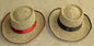 Brede van de de Beschermingskoelie van Rand Duidelijke Lege Straw Sun Hats UVtarwe 58cm